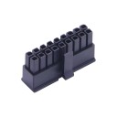 3.0mm Pitch 18 Pin MX3.0MM 2X9P Female Connector Black