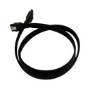 SAS SSD High Speed 6Gbps SATA3 Cable High Density Sleeved Black