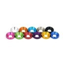 Premium Glossy Aluminum Alloy Countersunk Washer 11 Colors (M3 M4 M5)