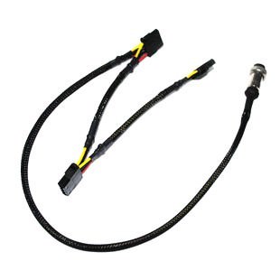 Tagan Modular PSU 3 x Molex IDE Sleeved Cable (80cm)