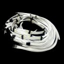 Corsair AX1200 Premium Single Braid Modular Cables Complete Set (White)