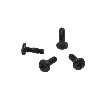 M4.0 x 12mm Black Screws BM4X12