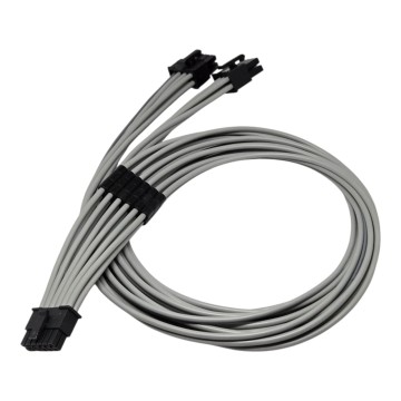 ATX 3.1 PCIe 5.1 2 x 8 Pin to 12V-2X6 16 Pin Power Cable for Corsair