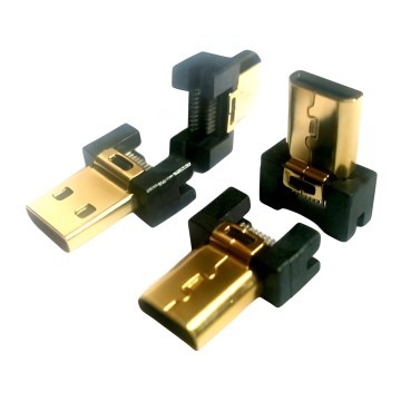 Premium Gold Plated Micro HDMI 19P Male Connector