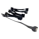 5 Pin SATA to 10 x SATA Power Splitter Adapter Cable
