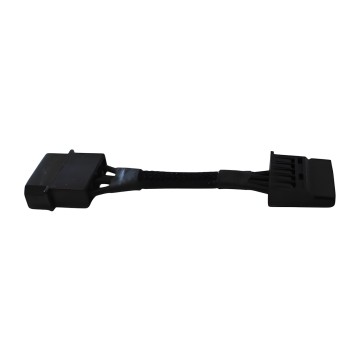 4 Pin Molex to SATA Power Adapter Sleeved Cable