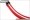 Premium Silicone Wire Single Sleeved 6 Pin PCI-E Extension Cable (Red/White)
