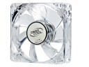 Deepcool 80mm x 25mm Blue LED Transparent Fan (1800RPM 20dBA 22CFM) 