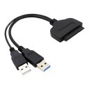 5Gbps High Speed 22 Pin SATA 2.5 Inch HDD SSD to USB 3.0 Adapter Cable