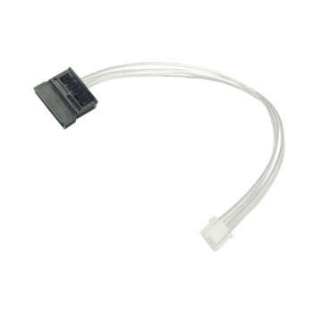 ITX Mini PC Mini JST 2.0mm Pitch 4-Pin to SATA Power Cable (20cm)