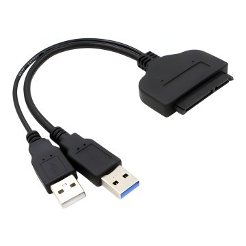 5Gbps High Speed 22 Pin SATA 2.5 Inch HDD SSD to USB 3.0 Adapter Cable
