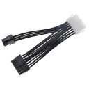 PSU Main Power 14 Pin to 14 Pin and 6 Pin PCIE Adapter Cable for Lenovo