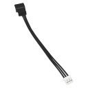 4 Pin PWM Fan Connector Male to 3 Pin Mini GPU Fan Connector Female