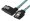 Orico SATA III 6Gbps High Speed SATA Cable (90 Degree Left Angle)