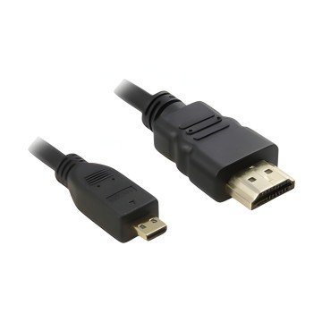 Micro HDMI Male to HDMI Male Adatper Cable