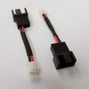 Fan 4-Pin PWM Connector Male to 2-Pin CB-32D Connector Female (5cm)