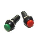 Bulgin Style Vandal Switch - Green/Red