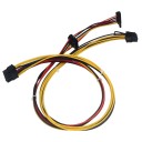 10 Pin to SSD SATA Molex PCIE Power Cable 60cm for HP DL380G6