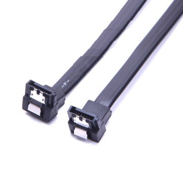 High-Speed SATA Data Cable - Two Side Right Angle (20/30/40cm)