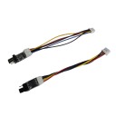 HP ML110 Special 6 Pin 8 Pin to Standard 4 Pin PWM Fan Adapter Cable
