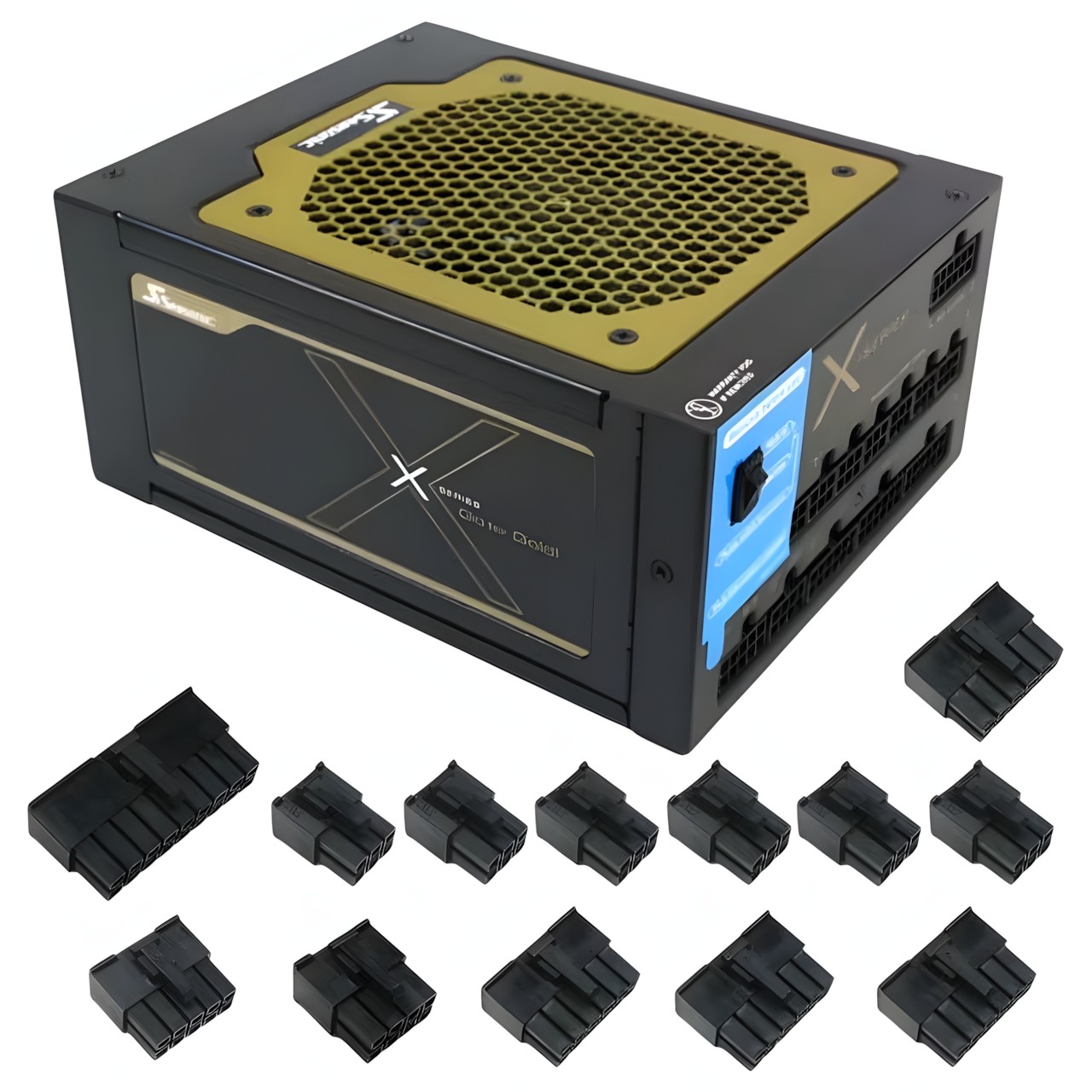 Modular Psu Header PSU Modular Connector Full Set 13pcs for Seasonic X 1050W - MODDIY