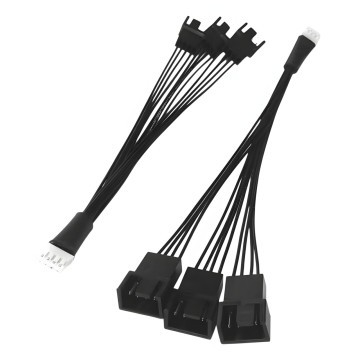 Mini 4 Pin GPU to 3 x 4 Pin PWM Fan Adapter