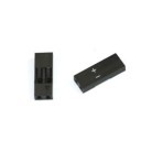 Dupont 2-Pin Female Motherboard + - Connector (Black)