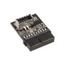 Motherboard USB 3.0 Header to New USB 3.1 Front Panel Header Converter