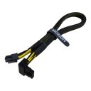 GPU 8 Pin to Angled 12VHPWR 16 Pin Cable for Gigabyte GPU Servers
