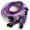 Corsair AX1200i Premium Single Sleeved Power Supply Modular Cables Set (Purple/White)