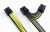 8 Pin PCIe to 2x 8 Pin PCIe 30cm GPU Cable for Supermicro