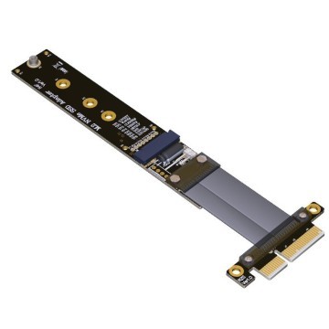 PCIe x4 to M.2 Key-M Adapter Cable Stable PCIe Gen3 8Gbps R24SF
