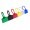 5-Color High Quality ID Tag Tie Wraps (120mm)