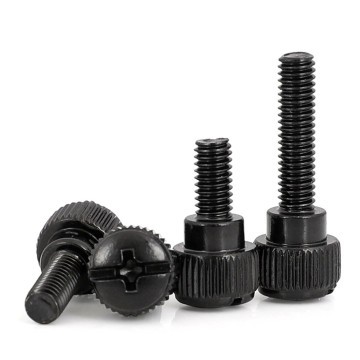 M6.0 x 10mm Black Thumb Screws (M6X10)