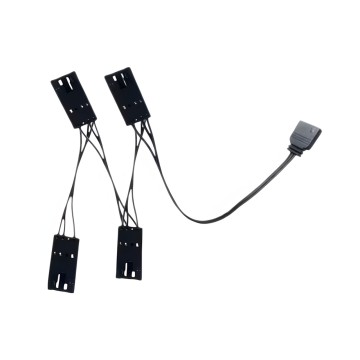 RGB Fan to Standard RGB 5v 3 Pin Adapter Cable for Corsair HD LL 120