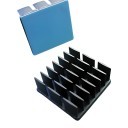 25mm Square x 10mm High Performance Heat Sink 17.8 CW