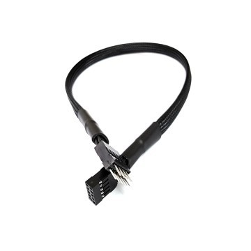 Thermaltake Riing Fan 9 Pin Female to Male Sleeved Extension Cable