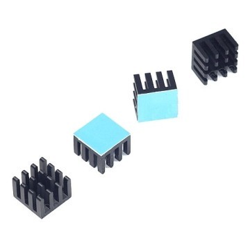 3M-8810 Aavid Thermalloy Premium Black Heat Sink (14mm x 14mm x 10mm)