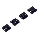 Self Adhesive Black Tie Mount