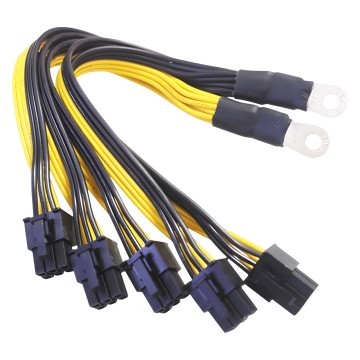 Sever Power Supply Cable 6 Pin PCIE for P3 S7 S9 S11 Miner