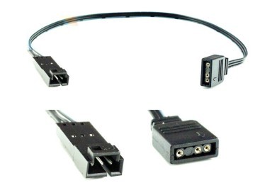 Corsair LED RGB 3 Pin to 5v RGB 3 Pin Female Connector Adapter Cable -  MODDIY