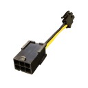 Standard 6 Pin PCIE to 2 Pin MicroFit 3.0mm 2 Pin Adapter Cable