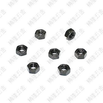 M5 Hex Lock Nut - Black Carbon Steel