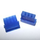 Standard 4-pin Male Connector with Pins - Blue