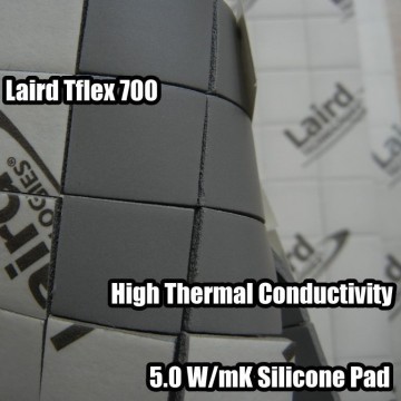 その他 LAIRD LTM-DVDA5 Laird Tflex 700 Series Best Thermal Silicone Pad 5.0W mK