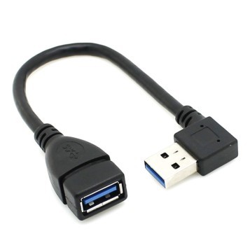 USB 3.0 Extension Cable - Right Angle