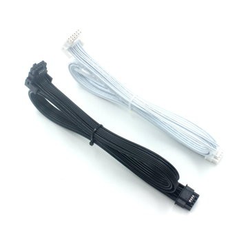 Angled ATX 3.0 12VHPWR 600W PCIe 5.0 16 to 16 Pin Native Power Cable