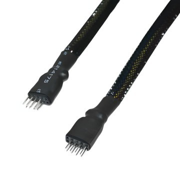 High Quality Sleeved USB 10 Pin Internal Header Extension Cable