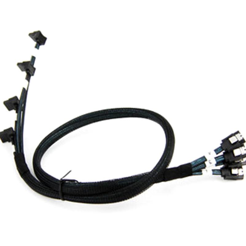 SYBA SATA III 6Gbps Cable with Locking Latch - Thumbnail 4