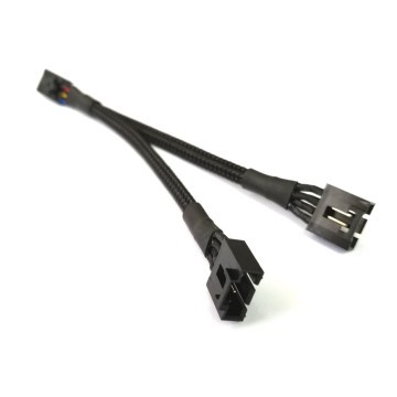 Corsair Link / Commander 4-Pin Female-to-Male Sleeved Dual Y-Split Cable